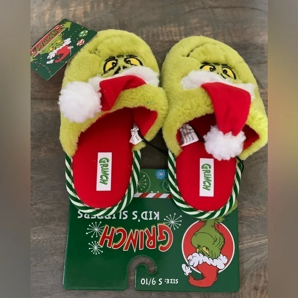 Dr. Seuss Grinch Kid’s Slippers Flip-Flop